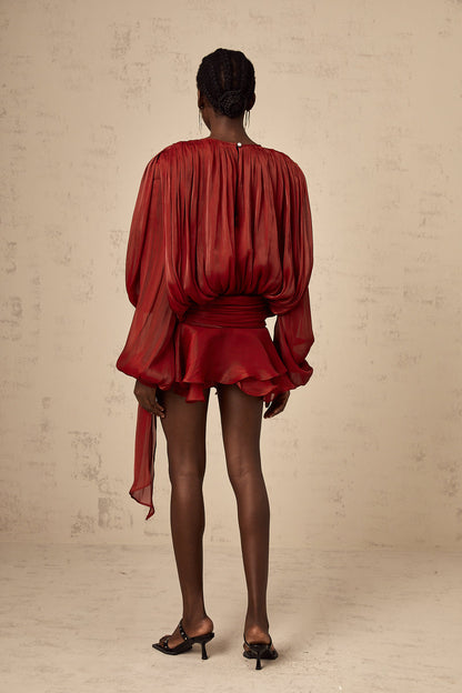 Liliana Rüschenkleid